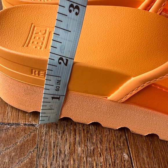Reef Bright Orange Slide Sandals - Picture 7 of 7